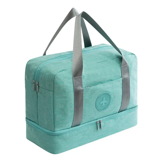 Dry and Wet Separation Beach Bag Sport Bag