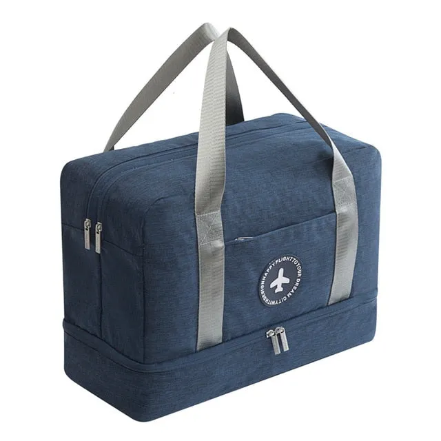 Dry and Wet Separation Beach Bag Sport Bag