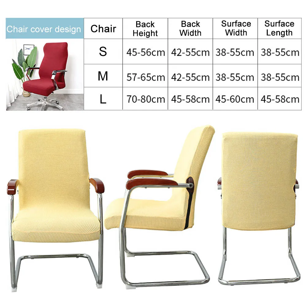 Dustproof Waterproof Elastic Office Chair Cover