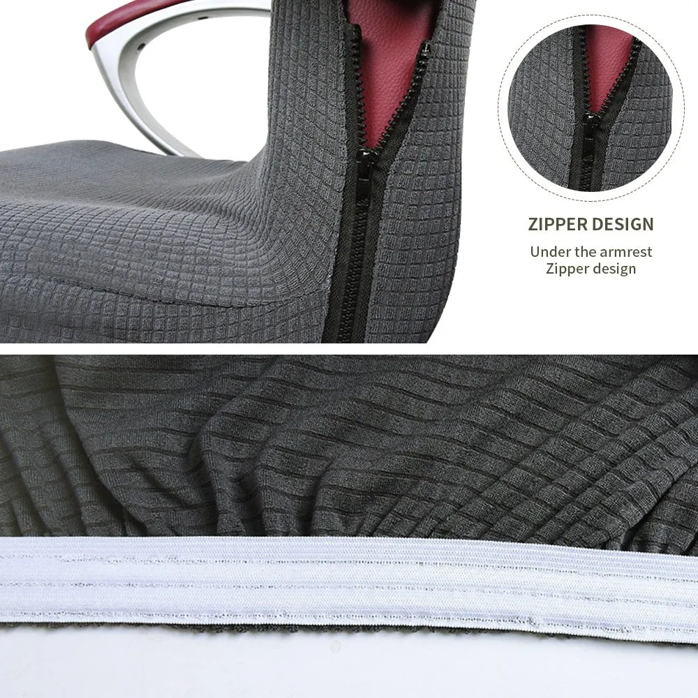 Dustproof Waterproof Elastic Office Chair Cover