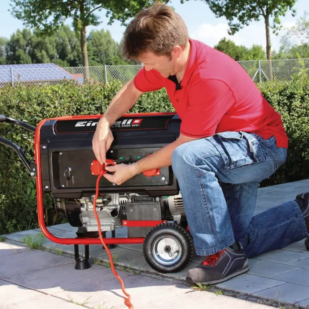 Einhell Petrol Power Generator 25L - PG 5500 WD