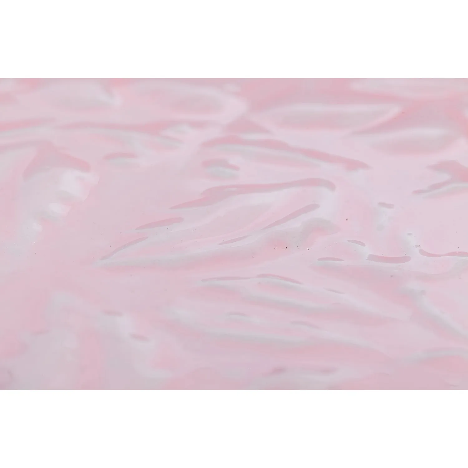 Embossed Enamel Metal Table Top Bird Bath, Pink,2gb1194