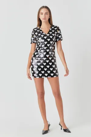 Endless Rose - Sequin Mini Dress