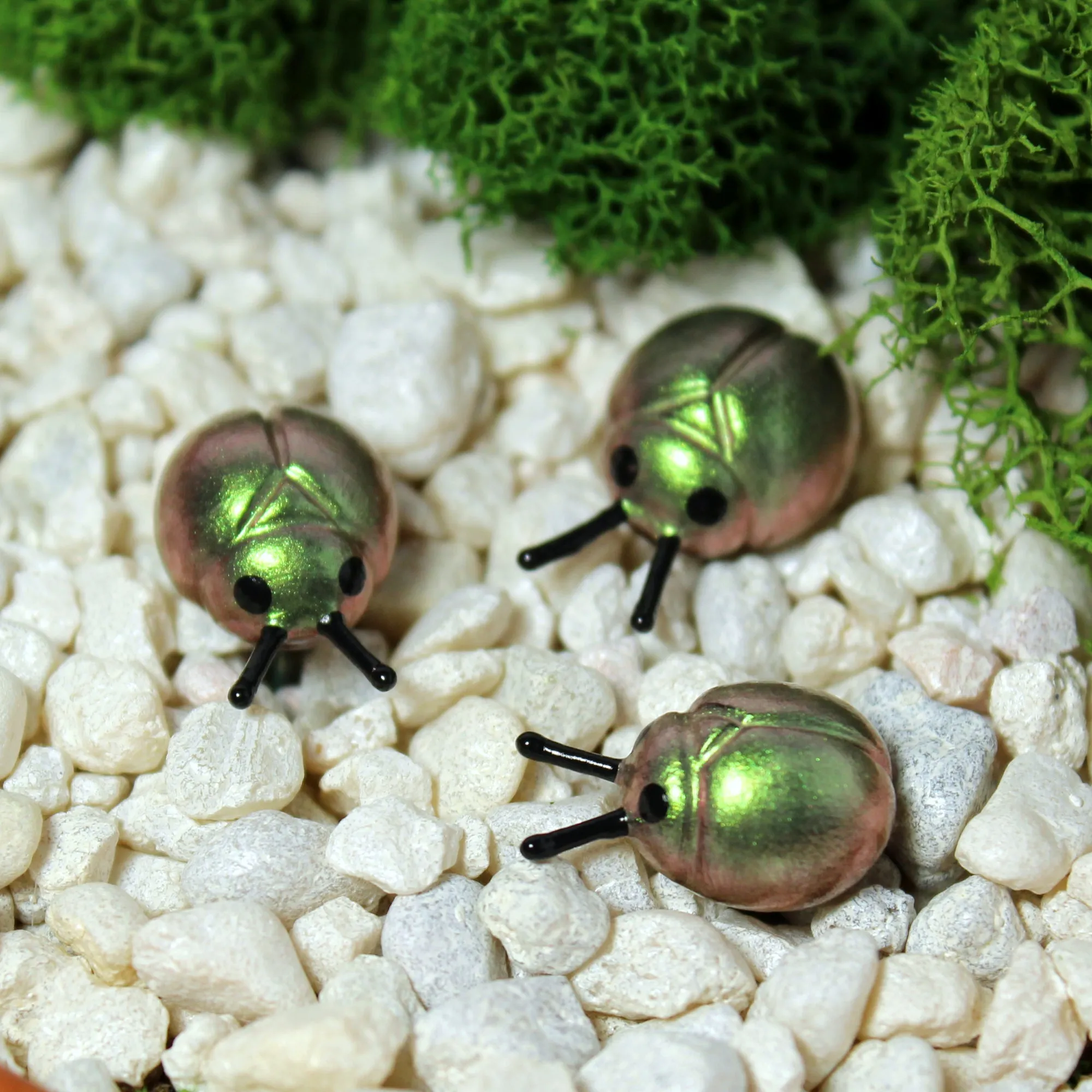 Fairy Garden Beetles (Set of 3)