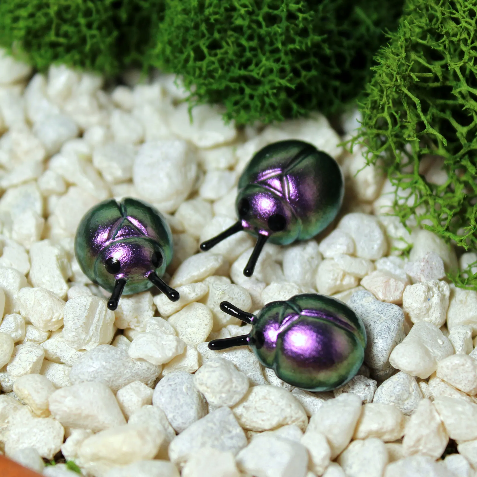 Fairy Garden Beetles (Set of 3)
