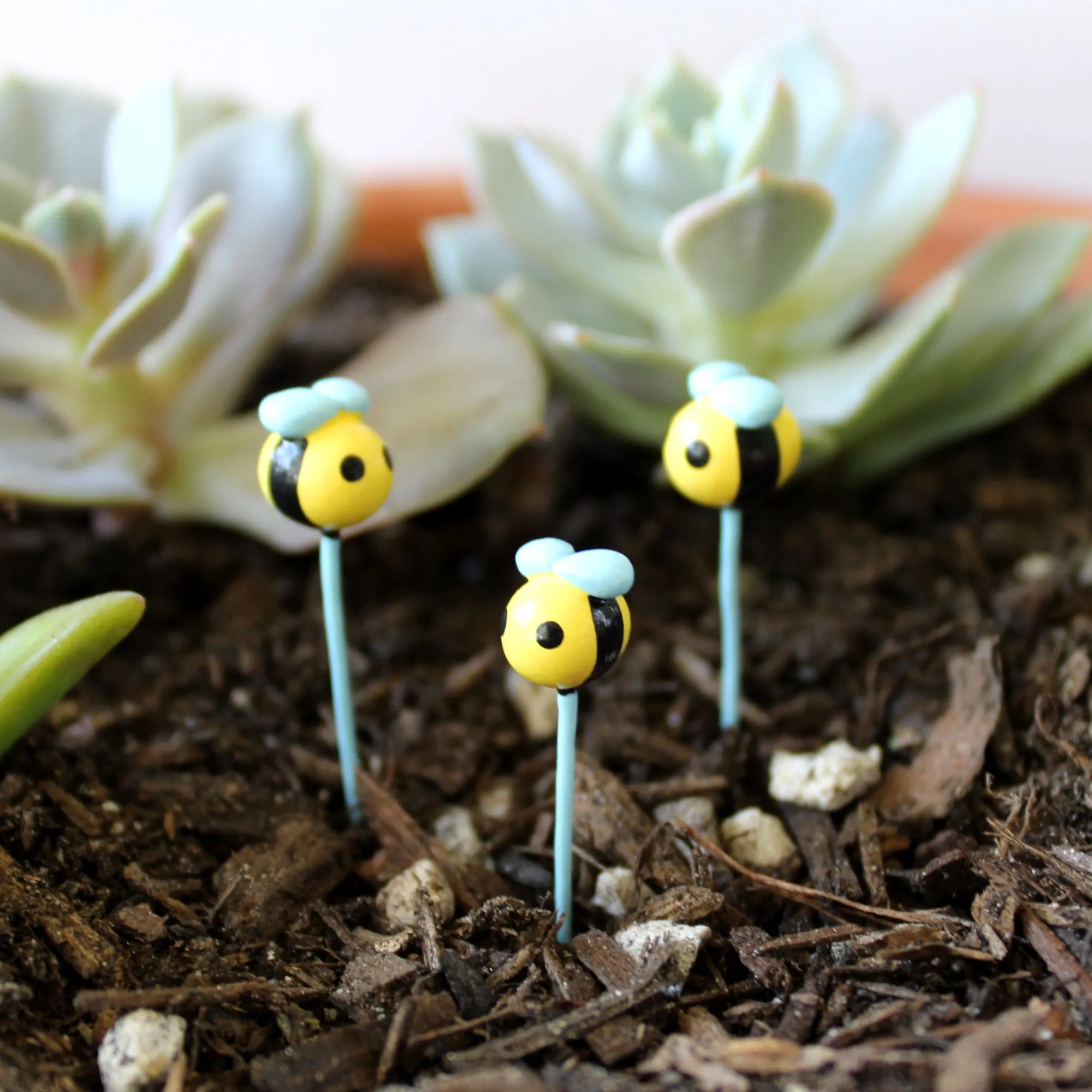 Fairy Garden Bumblebees (Set of 3)