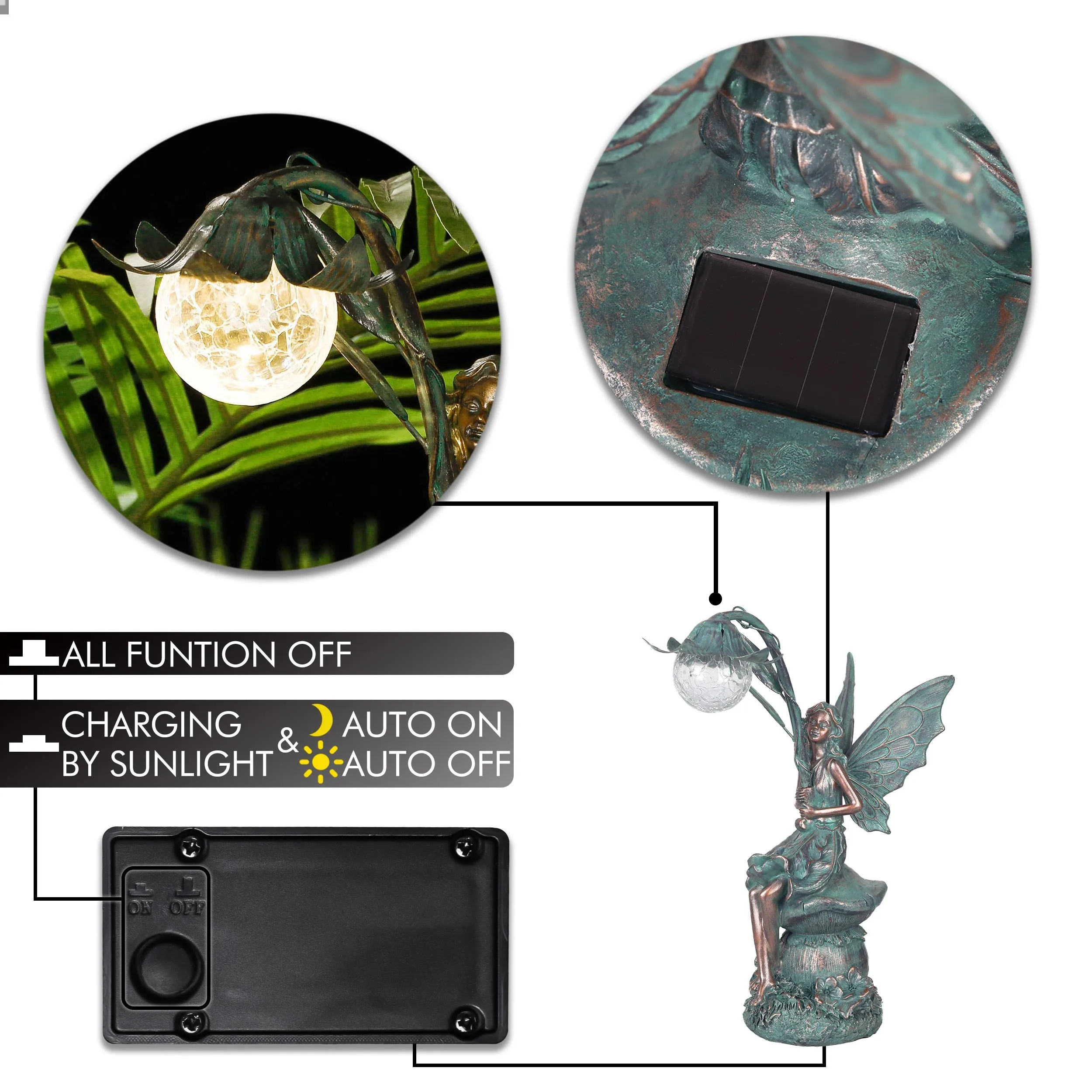 Fairy Statue Garden Décor Accessories