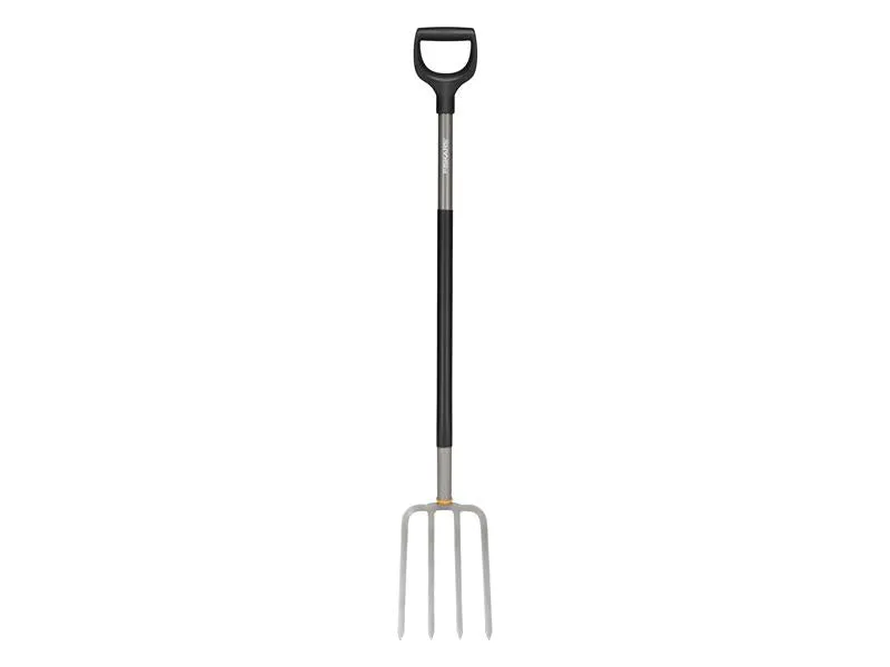Fiskars Ergonomic Garden Fork Grey