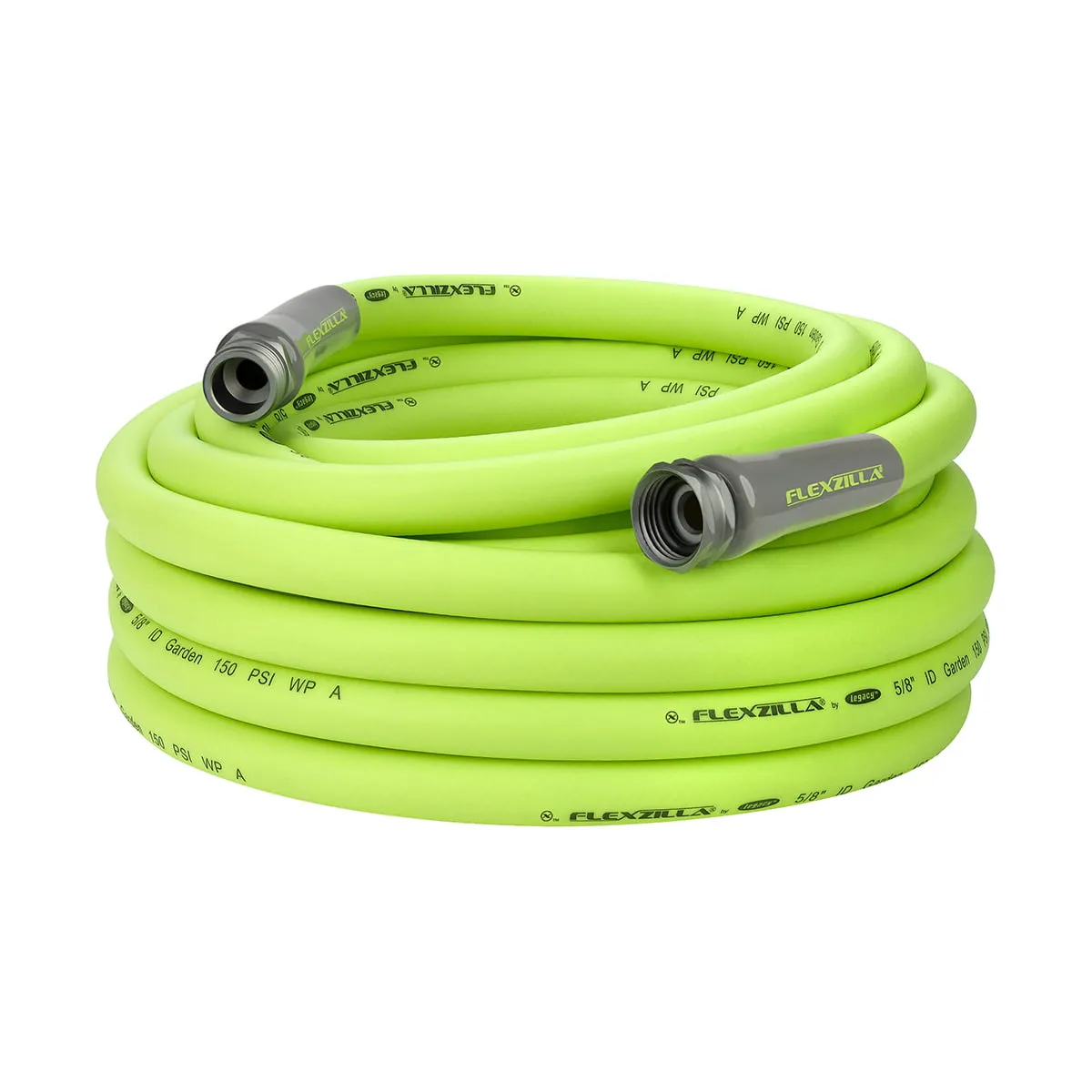 Flexzilla Garden Hose, 5/8" x 50' Flexible Hybrid Polymer Drinking Water Safe