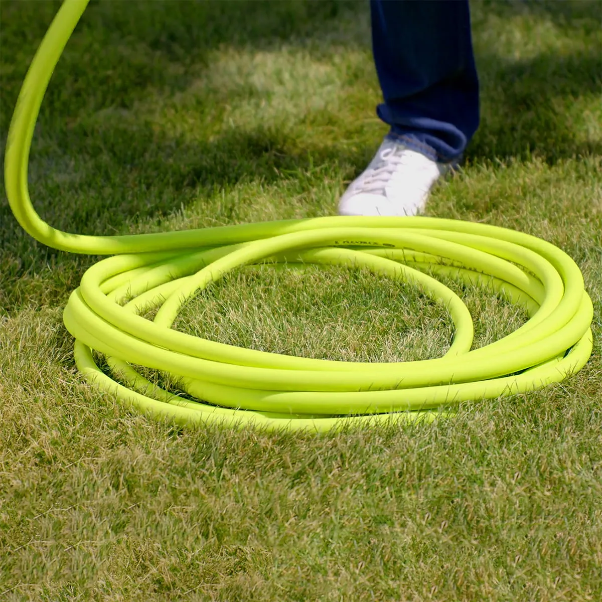 Flexzilla Garden Hose, 5/8" x 50' Flexible Hybrid Polymer Drinking Water Safe