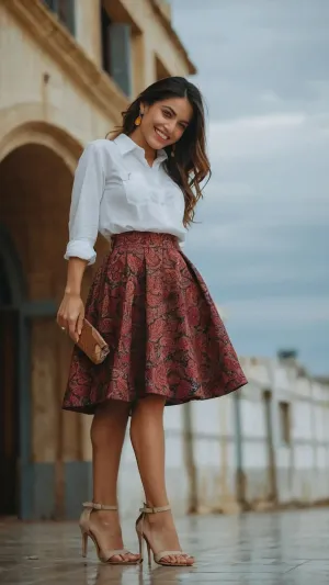 Flounce into Fashion: 15 Skirt Outfits to Keep You Twirling