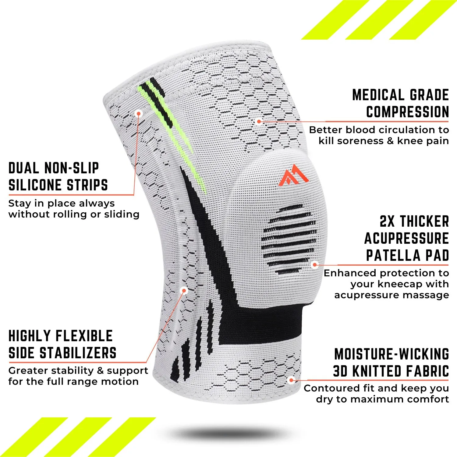 FMF Patella Gel Pads Knee Brace