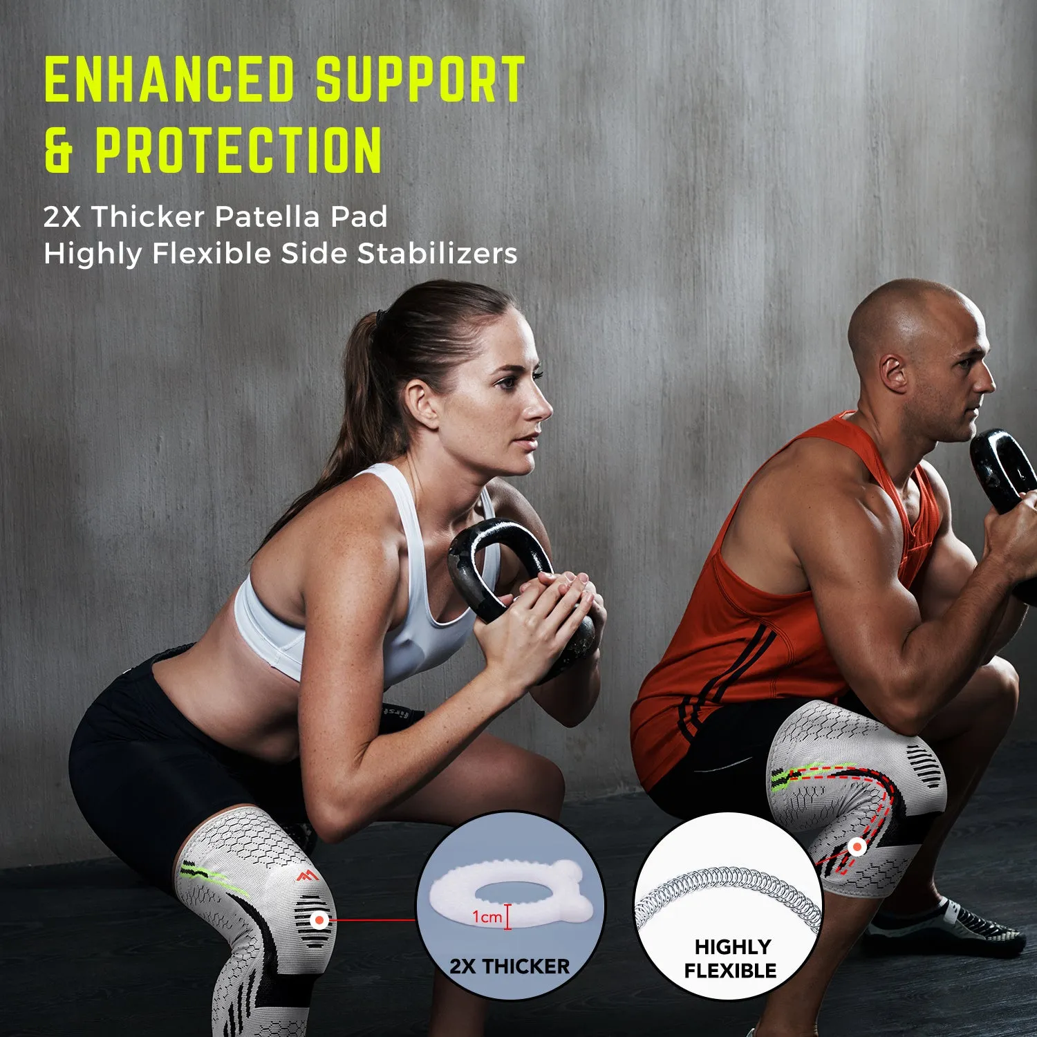 FMF Patella Gel Pads Knee Brace