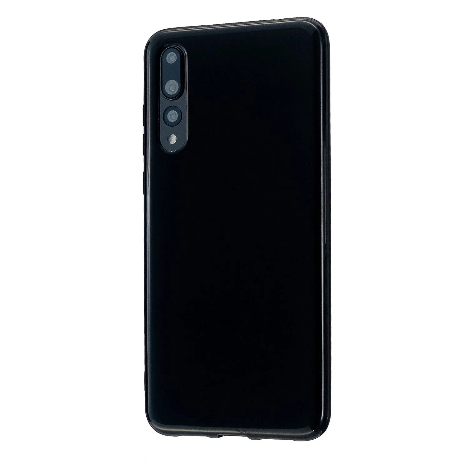 For HUAWEI P20/P20 Lite/P20 Pro Cellphone Case Simple Profile Soft TPU Phone Case Anti-Slip Smartphone Cover Milk white