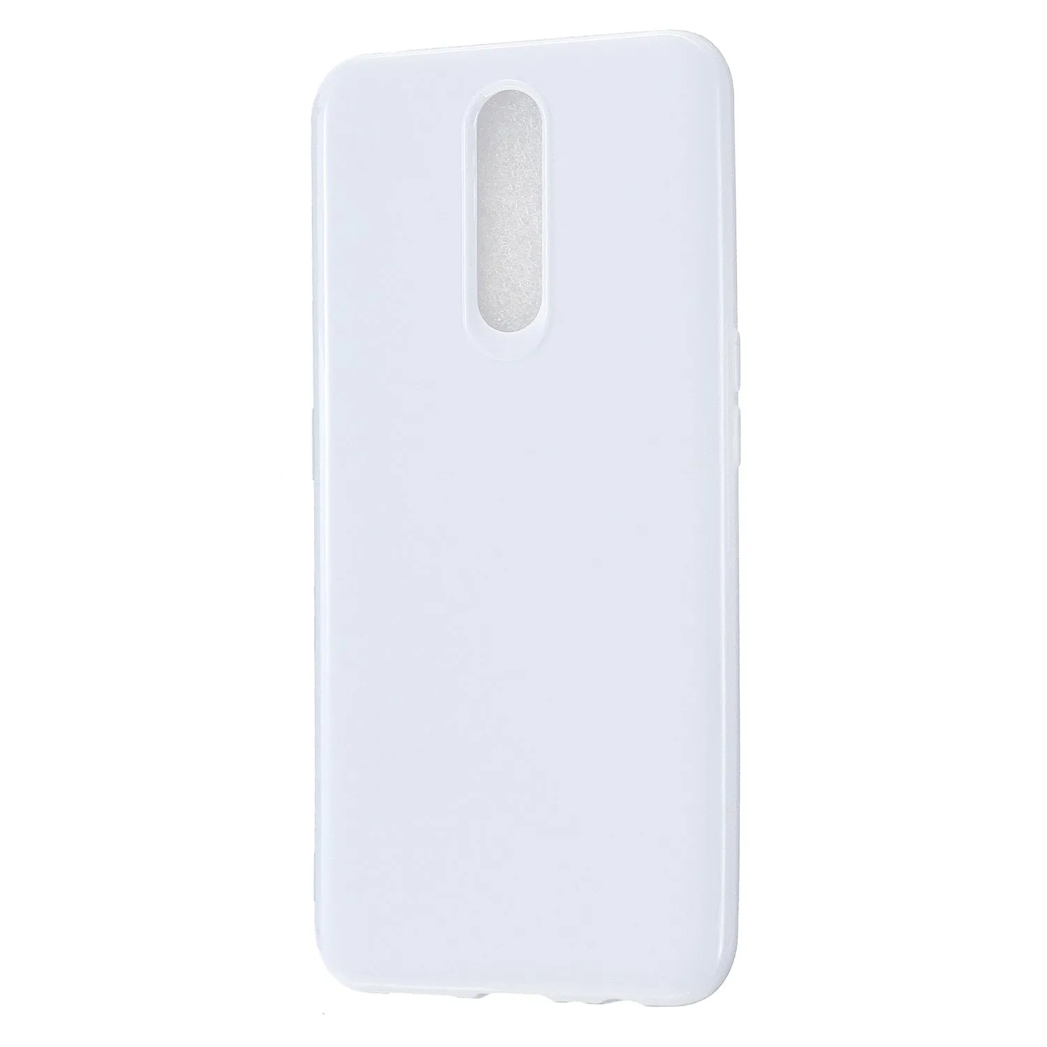 For OPPO F11/F11 Pro Cellphone Cover Glossy TPU Simple Profile Bumper Protective Mobile Phone Case Fluorescent green