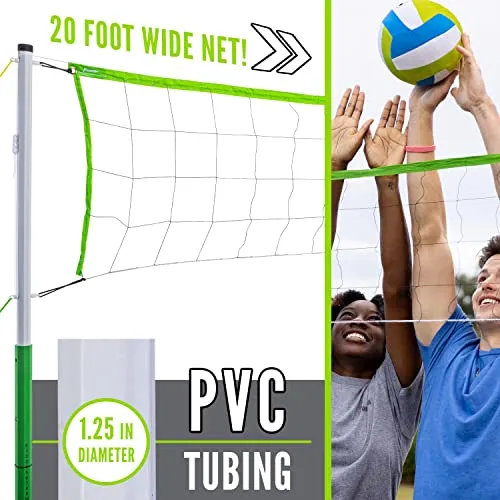Franklin Sports Intermediate Volleyball Set