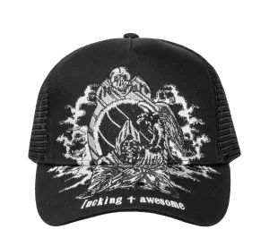Fucking Awesome Demon Trucker Hat