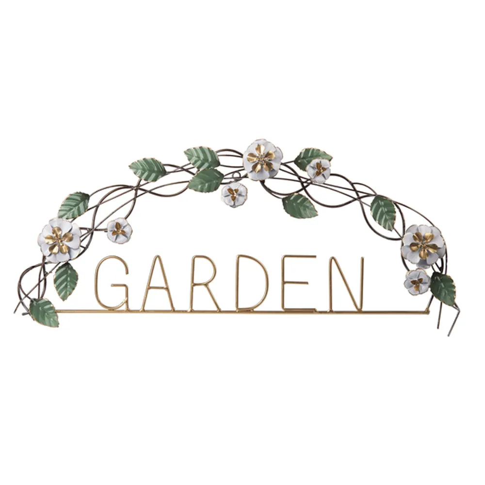 Garden Floral Arch Wall Decor