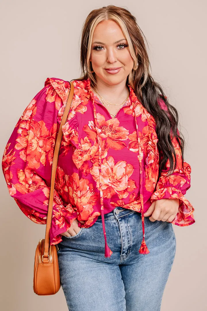 Garden Party Floral Top
