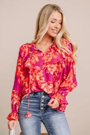 Garden Party Floral Top