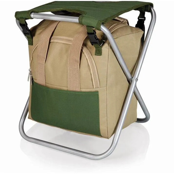 Gardener Folding Seat with Tools - Olive Green
