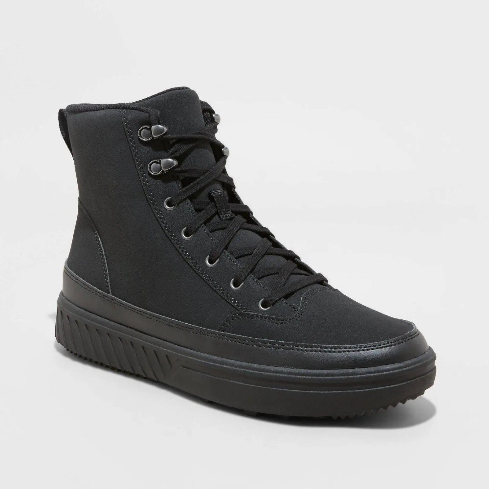 Goodfellow & Co Men's Holden All Weather Lace Up Boots 88235817 Black 10
