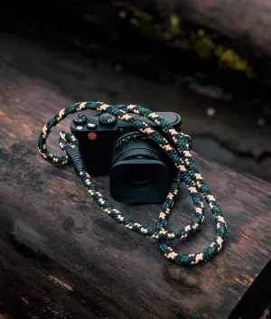 Green -Black-Gold Camera Strap