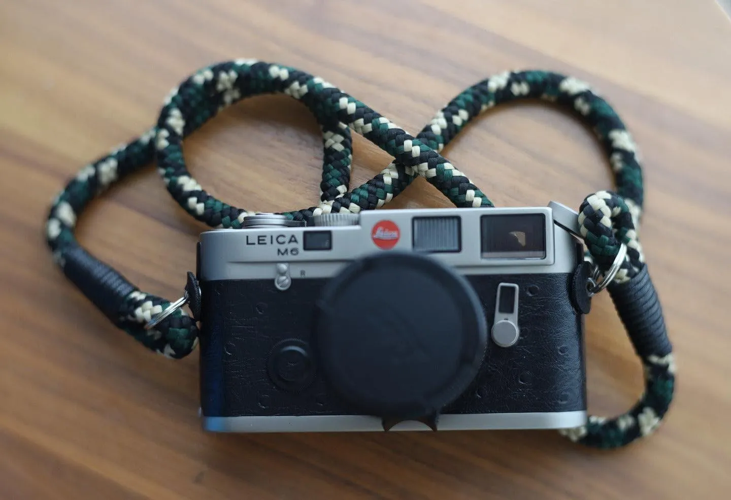 Green -Black-Gold Camera Strap