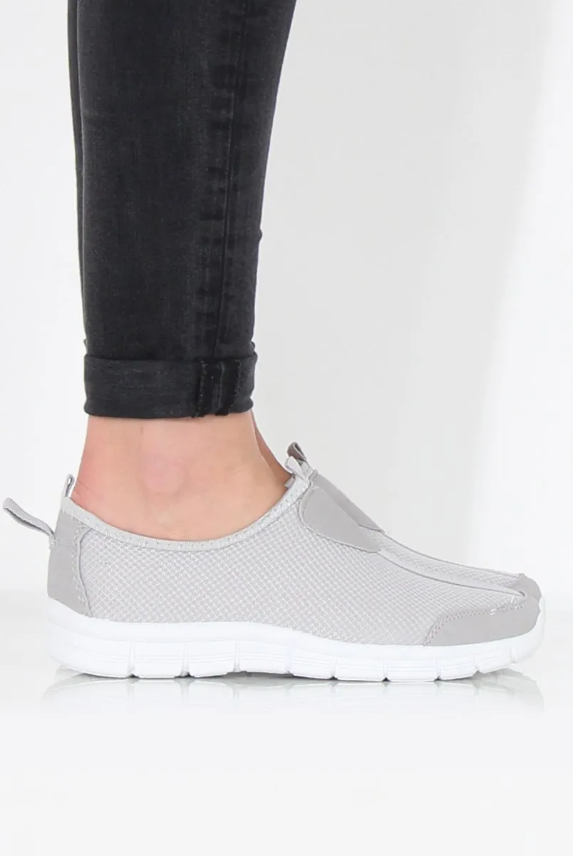 Grey Trainers - Lucy