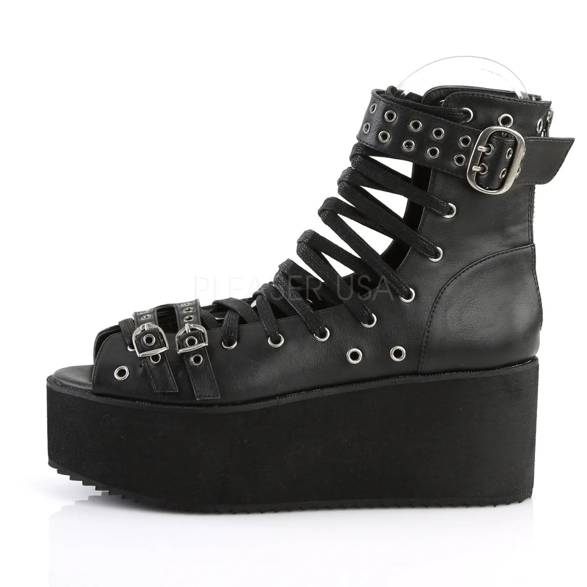 GRIP-105  Black Vegan Leather