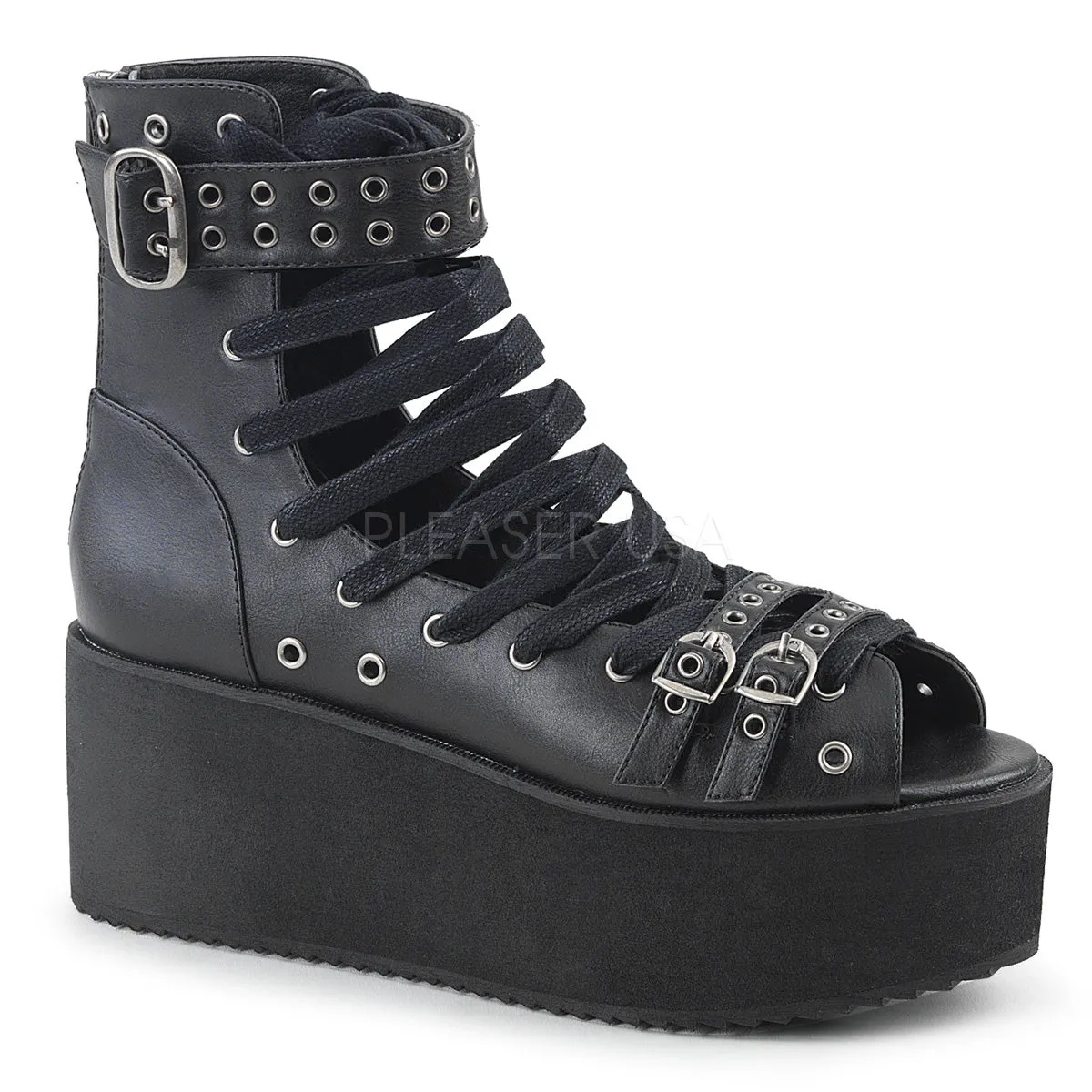 GRIP-105  Black Vegan Leather