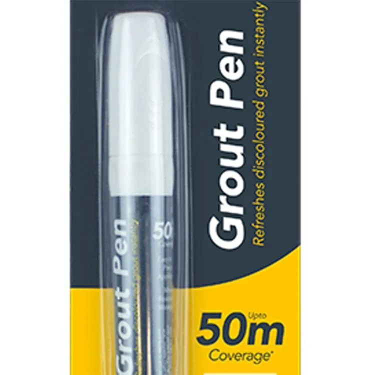 Grout Pen White Refresher Instant Kitchen Shower Bathroom Tile Mould Cleaner