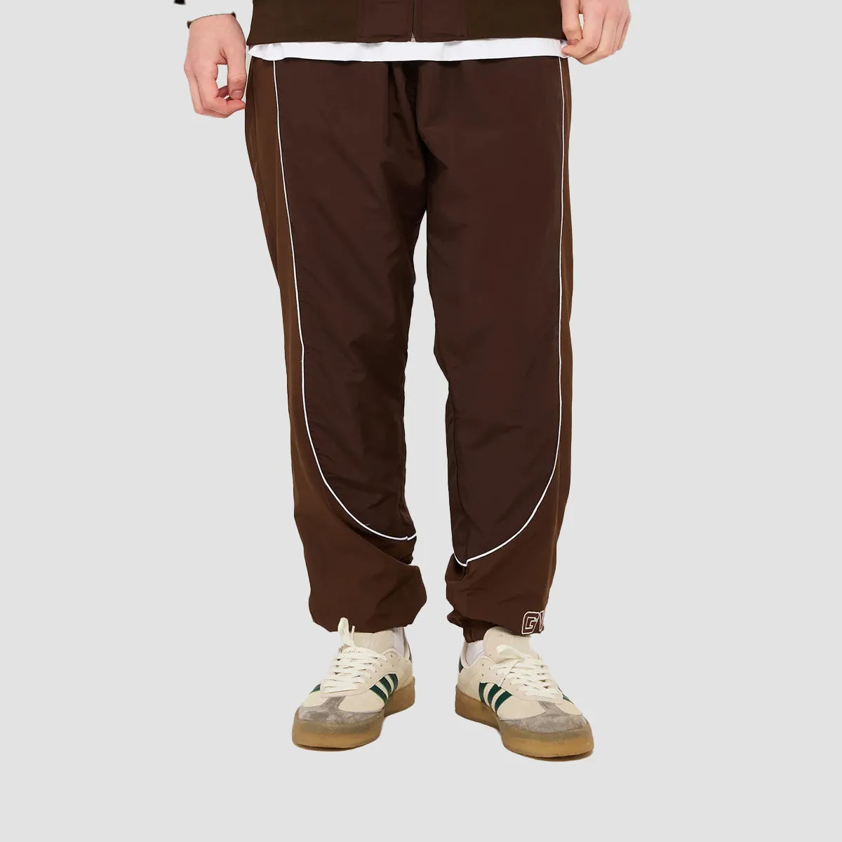 GVNMNT Chambers Track Pants Chocolate/Walnut