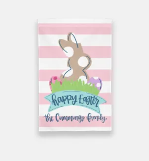 Happy Easter Personalized Garden Flag