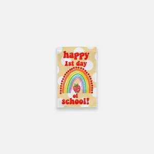 Happy First Day of School Garden Flag - 12" x 18"