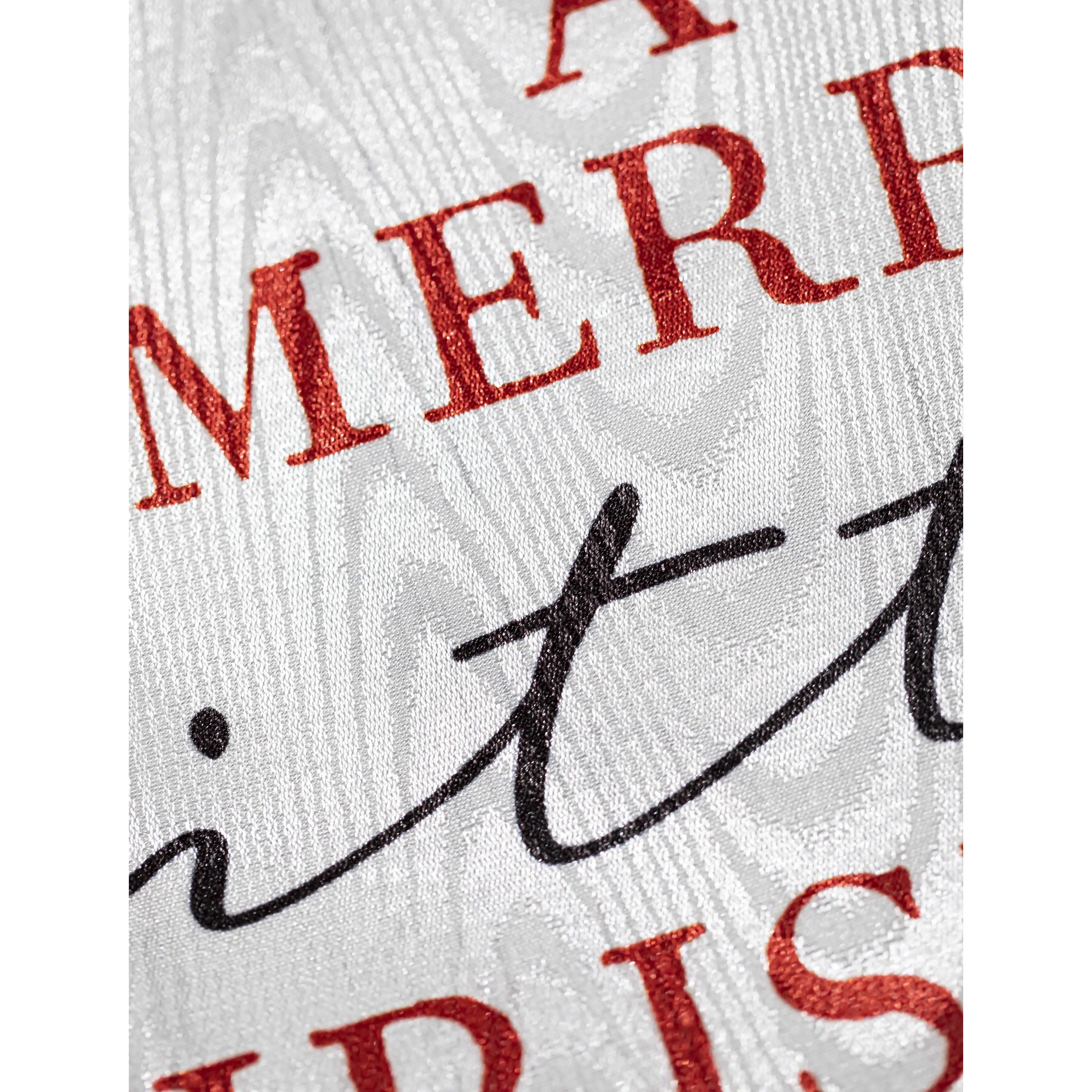 Have Yourself a Merry Little Christmas Moire Garden Flag,14m11236