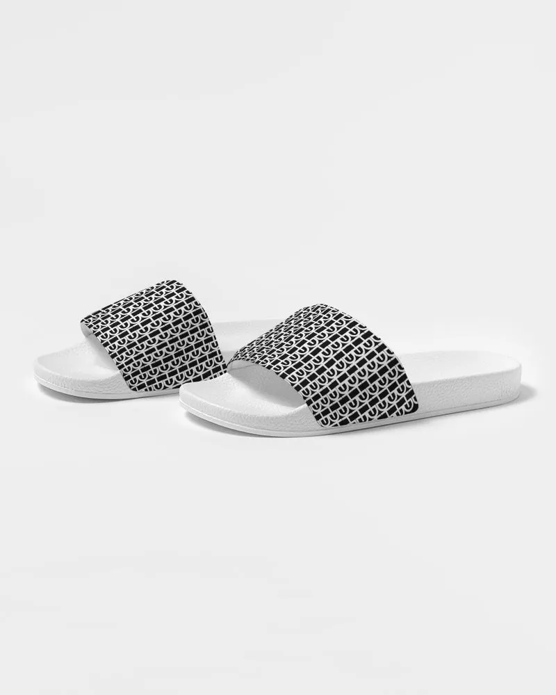 HEED NYC New Signature White Bottom Women's Slide Sandal