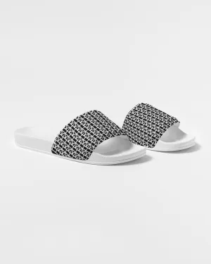 HEED NYC New Signature White Bottom Women's Slide Sandal
