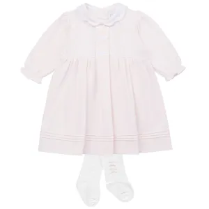 Hettie Traditional Baby Girls Dress and Tights