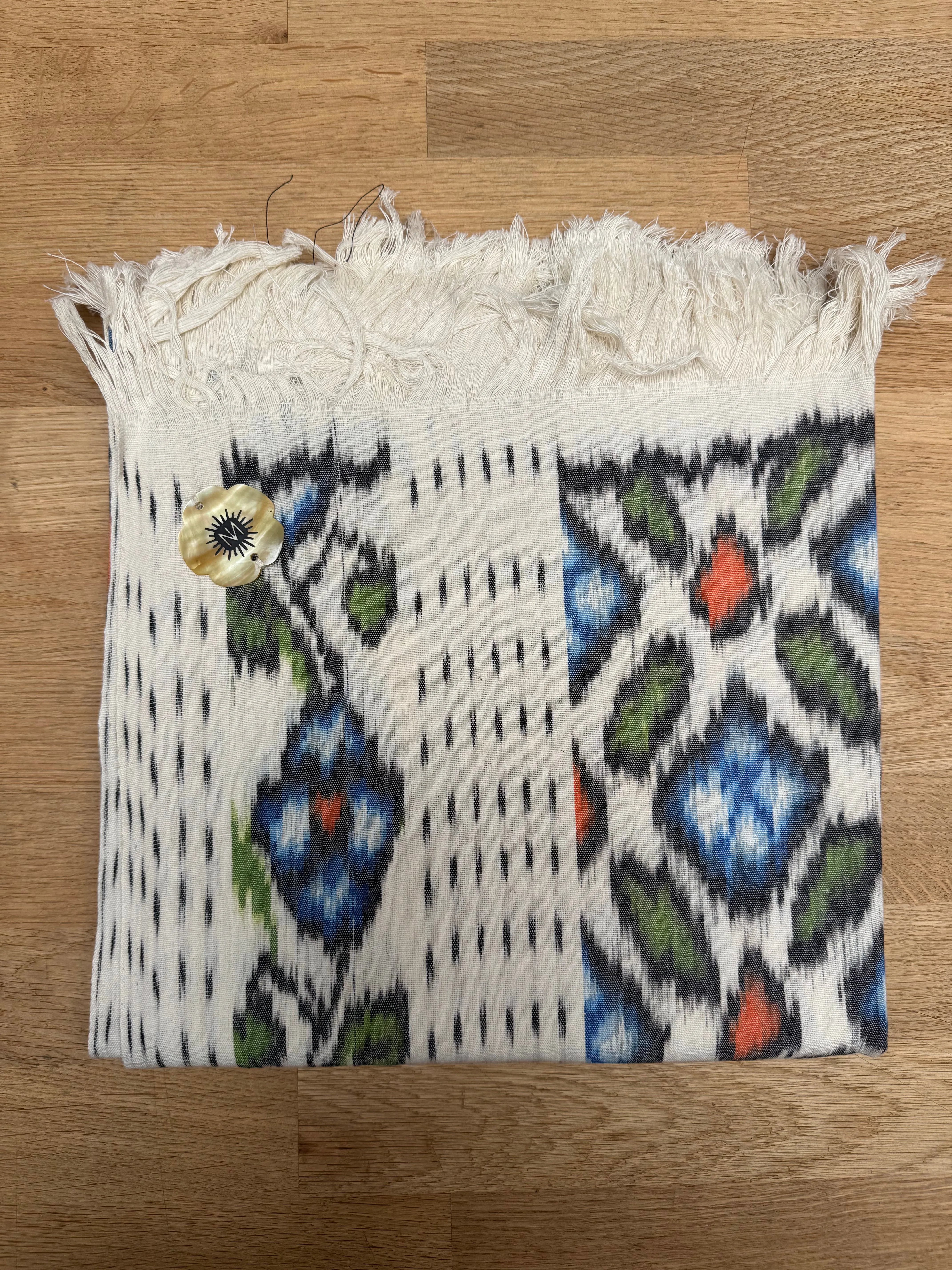IKAT BLANKET - ENGLISH GARDEN