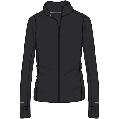 Insulated Ice Flow Jacket -Black