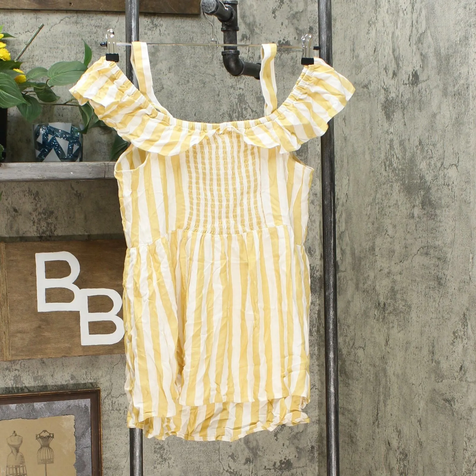Isabel Maternity By Ingrid & Isabel Stripe Sleeveless Button Front Woven Top