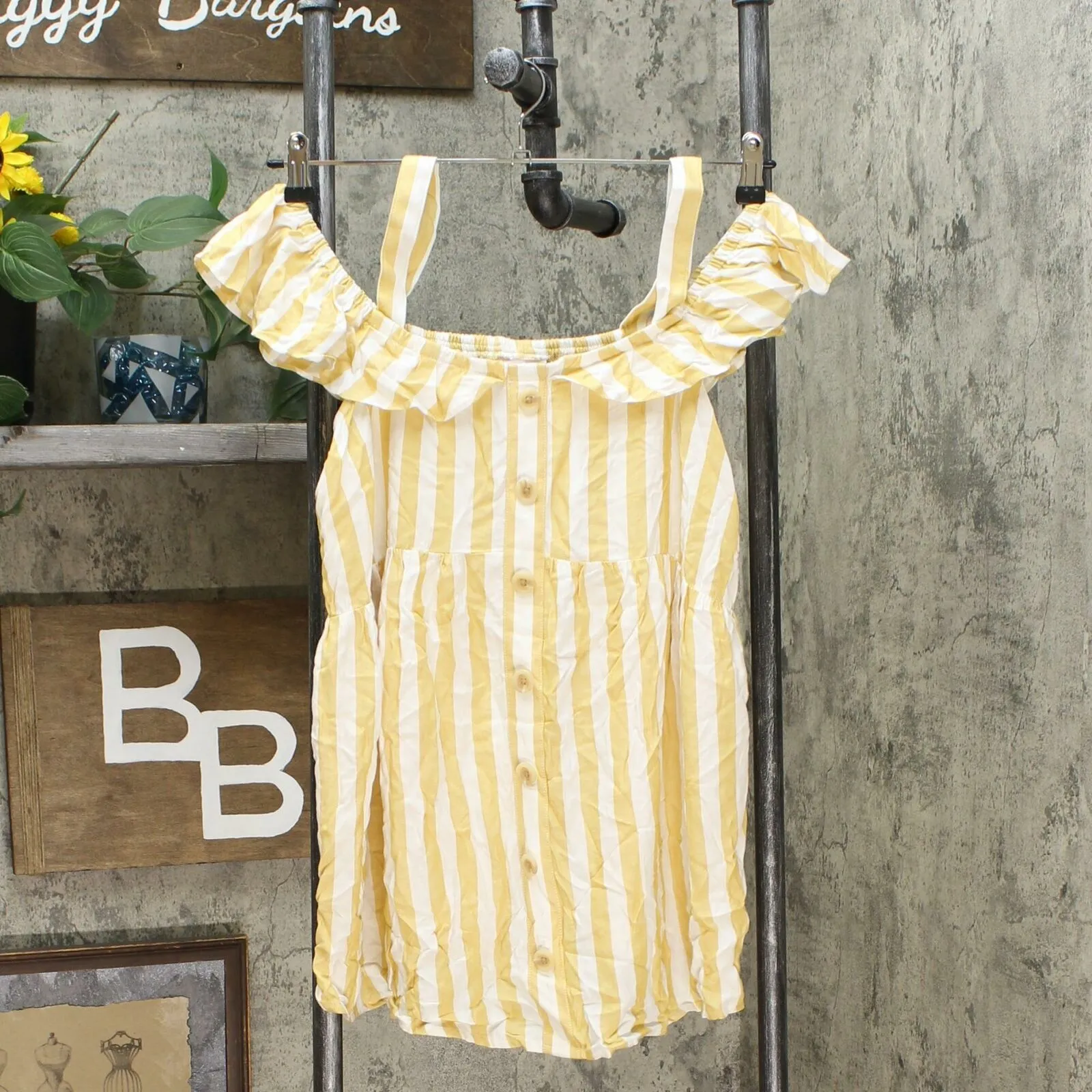 Isabel Maternity By Ingrid & Isabel Stripe Sleeveless Button Front Woven Top