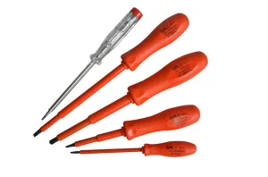 ITL Insulated Insulated Screwdriver Set Of 5
