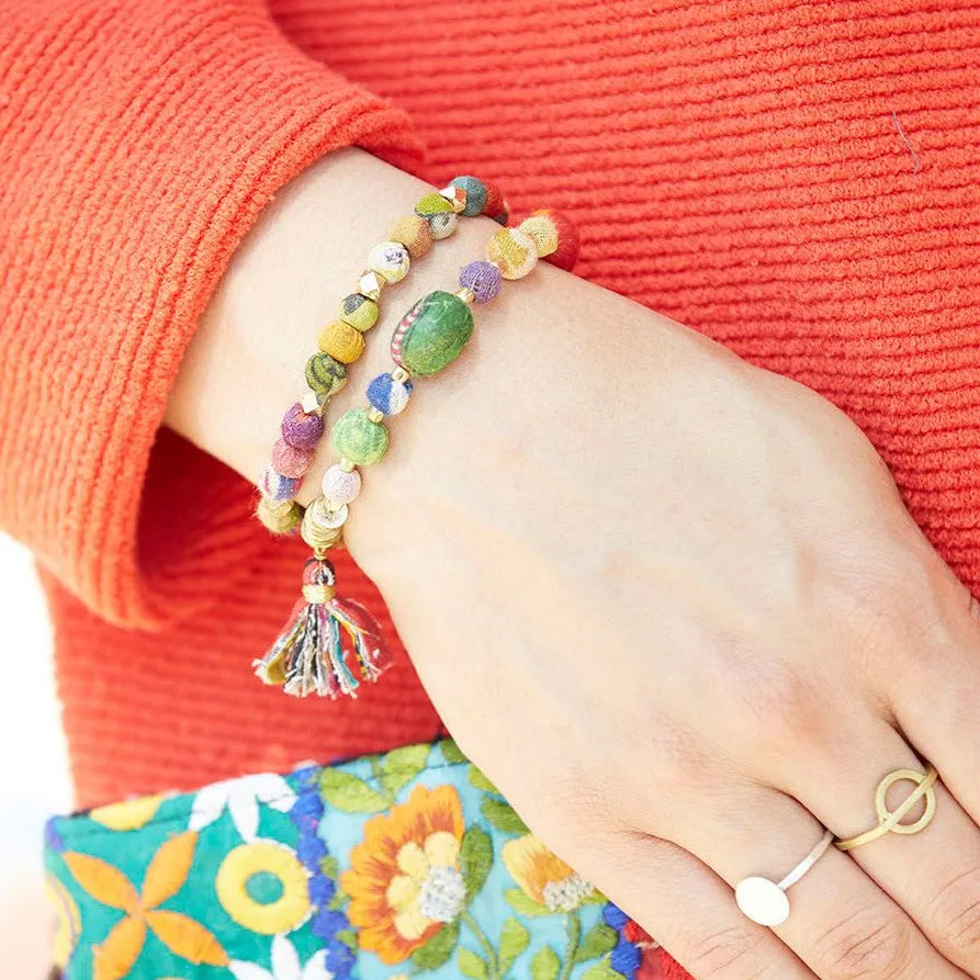 Kantha Sonnet Bracelet