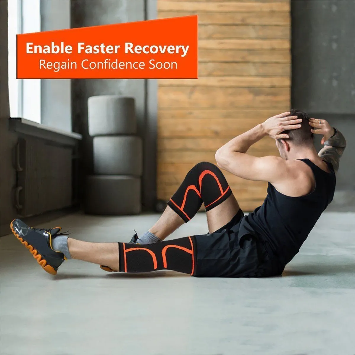 Knee Brace - Compression Support Sleeve ~ Lift and Rise!
