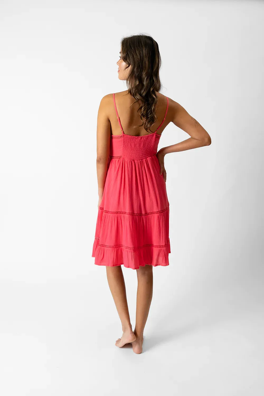 Koy Miami Luxe Strappy Mini Dress