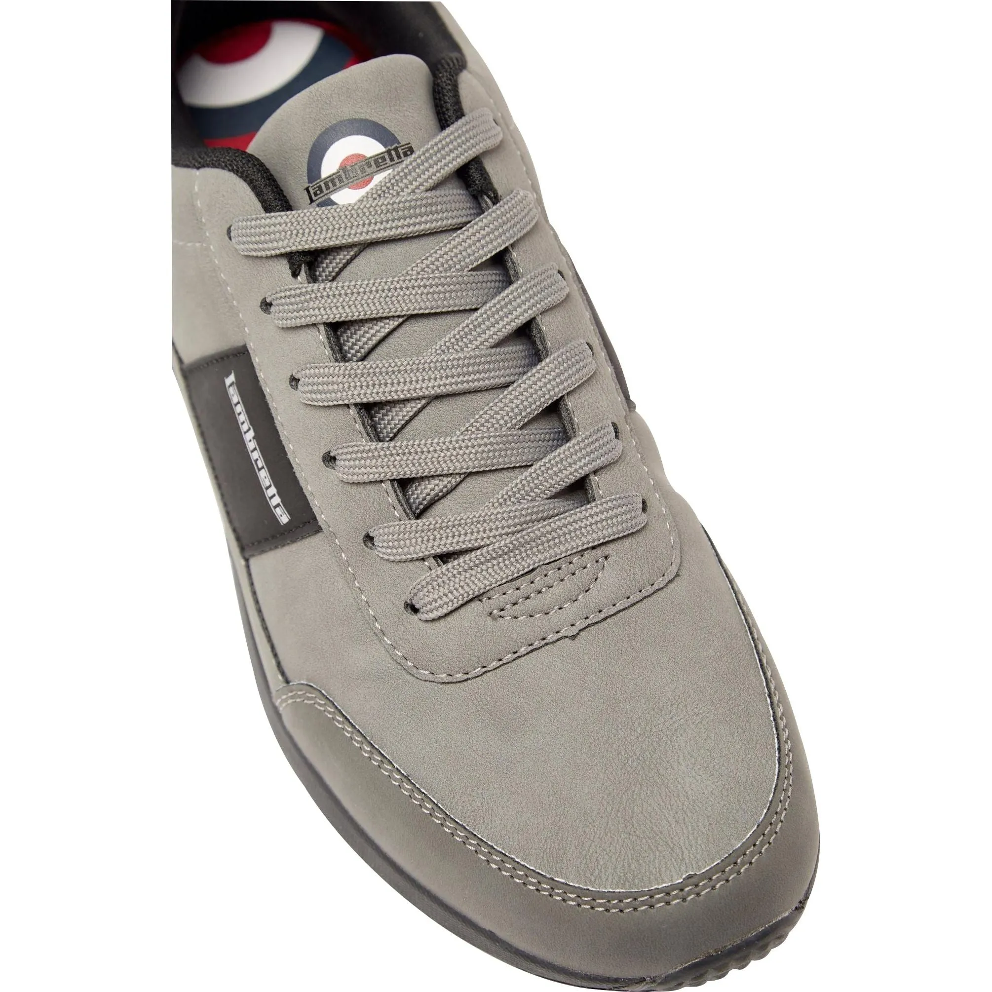 Lambretta Piston Mens Trainers - Grey