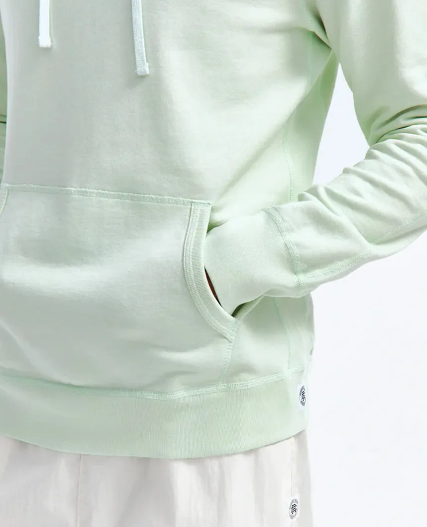 Lightweight Terry Pullover Hoodie Aloe