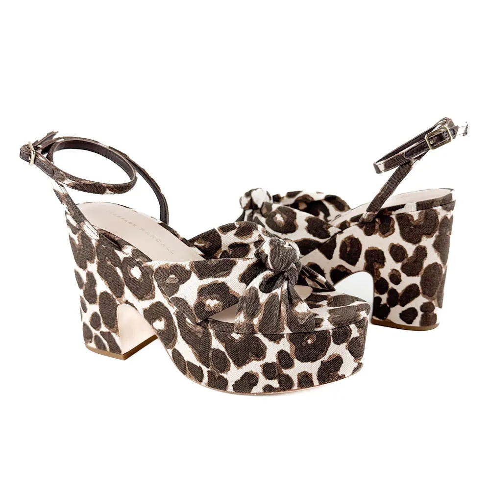 Loeffler Randall - Liza Platform Sandal (Leopard)
